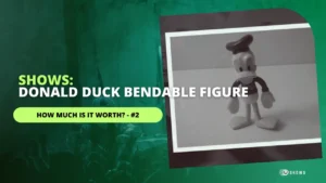 Bendable Donald Duck figure, perfect for Disney collectors.