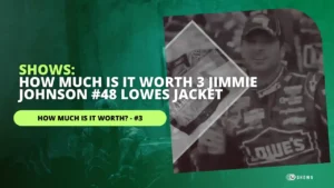 Authentic Jimmie Johnson #48 Lowe's Jacket, a prized possession for NASCAR enthusiasts.