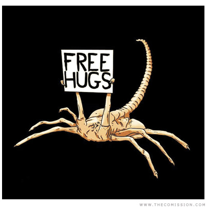 Free Hugs Aliens Meme